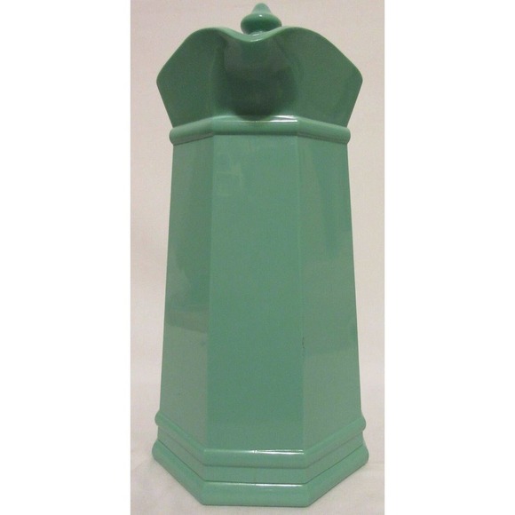 Vintage OGGI Corp. Mint Green Thermal Serving Carafe Pitcher Hard Plastic Retro - Picture 5 of 11